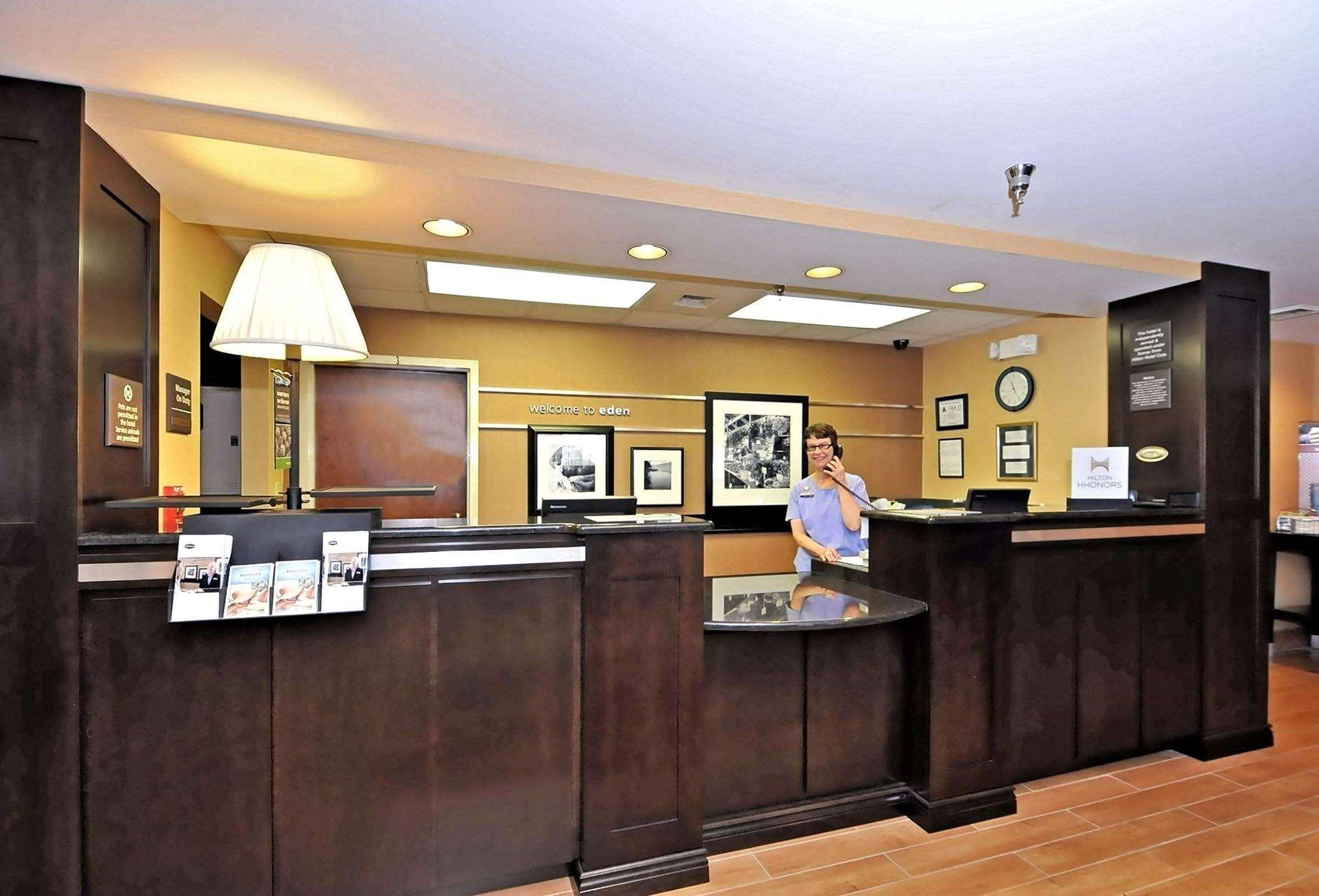 Hampton Inn Eden Interior foto